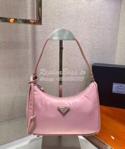 Replica Prada Re-edition 2005 Re-nylon Mini Bag with Saffiano Leather 2