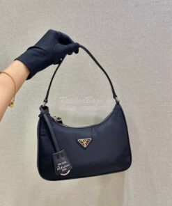 Replica Prada Re-edition 2005 Re-nylon Mini Bag with Saffiano Leather