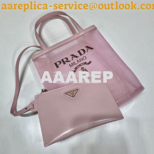 Replica Prada Small Sequined Mesh Tote Bag 1BG417 3