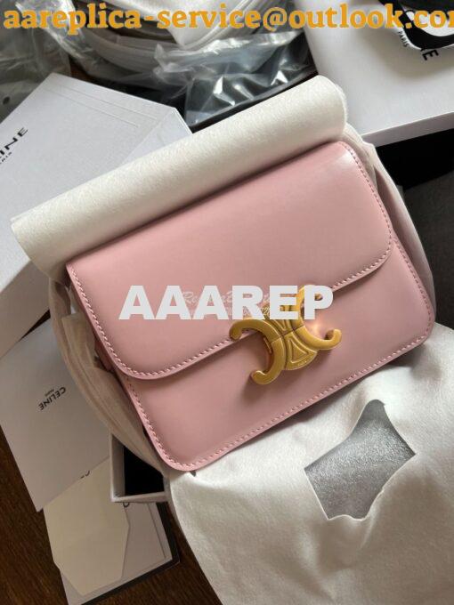 Replica Celine Triomphe Bag Pink 5