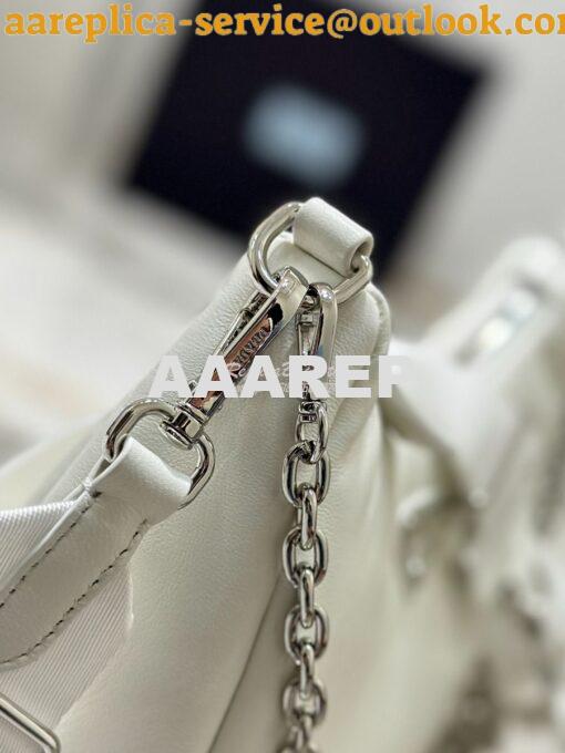 Replica Prada Re-edition 2005 Lambskin Bag 1BH204 White 8