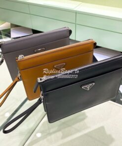 Replica Prada Saffiano Leather Pouch 2VF032 2