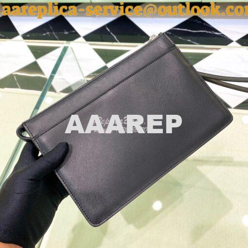 Replica Prada Saffiano Leather Pouch 2VF032 21