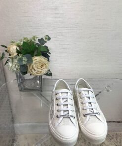 Replica Dior Walk'n'Dior Embroidery Sneaker White Macramé Embroidered 2