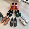 Replica Hermes Innocente Slingback in goatskin H241157Z 24