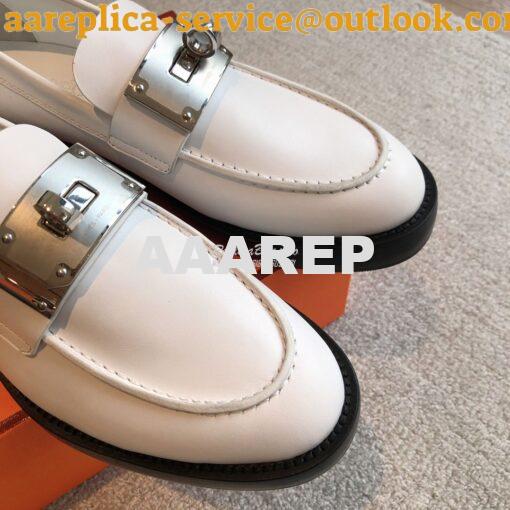 Replica Hermes Hot Loafer in calfskin H232075Z 7