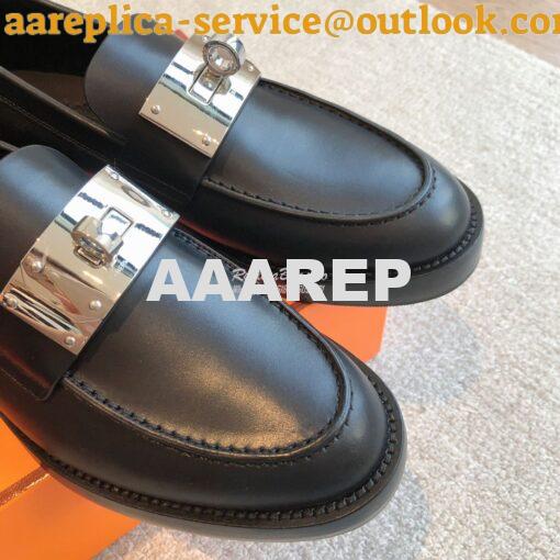 Replica Hermes Hot Loafer in calfskin H232075Z 15