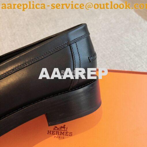 Replica Hermes Hot Loafer in calfskin H232075Z 17