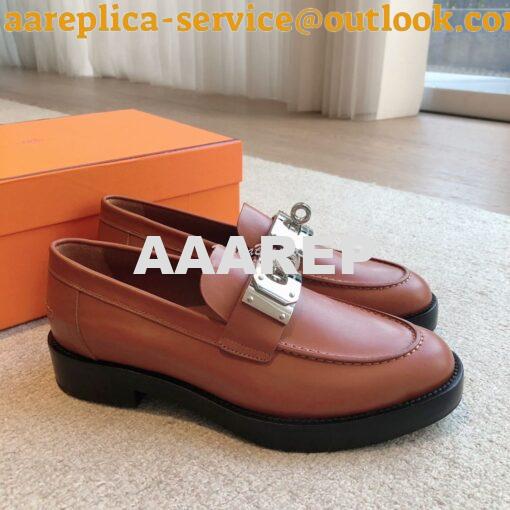 Replica Hermes Hot Loafer in calfskin H232075Z 19