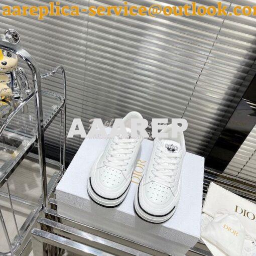 Replica Dior D-Freeway Sneaker Calfskin KCK349 3