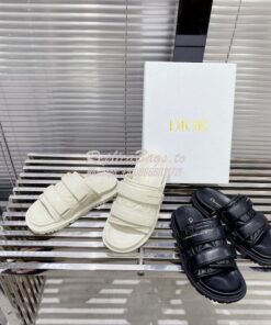 Replica Dior Dio(R)evolution Slide Quilted Cannage Calfskin KCQ716 2