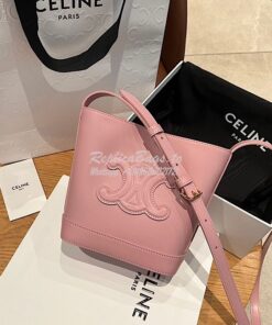 Replica Celine Small Bucket Cuir Triomphe In Smooth Calfskin 198243 Po