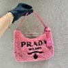 Replica Prada Terry Tote Bag 1BG130 Yellow 12