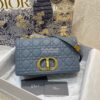 Replica Dior Medium Caro Bag Black Supple Cannage Calfskin M9242U 10