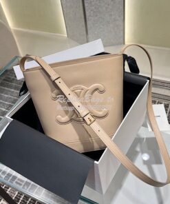 Replica Celine Small Bucket Cuir Triomphe In Smooth Calfskin 198243 Nu