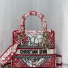 Replica Dior Medium Lady D-Lite Bag Lime Toile de Jouy Reverse Embroid 11