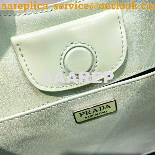 Replica Prada Cleo Brushed Leather Shoulder Bag with Strap Extension 1 8