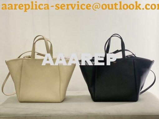 Replica Celine Small Folded Cabas In Grained Calfskin 194073 Oat