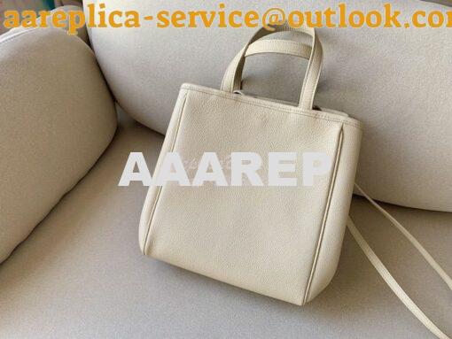 Replica Celine Small Folded Cabas In Grained Calfskin 194073 Oat 6