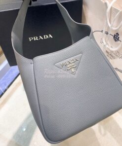 Replica Prada Leather Handbag 1BC127 Cornflower