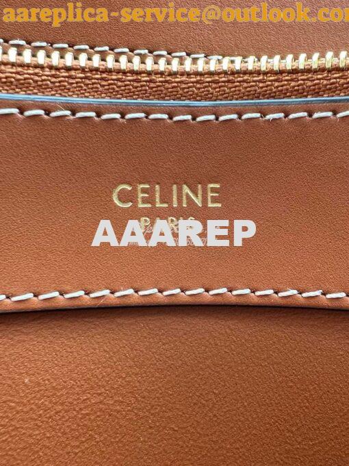 Replica Celine Bucket Triomphe In Natural Calfskin 199913 Tan 13