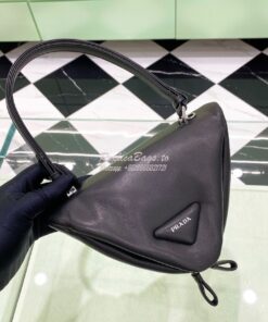 Replica Prada Padded Nappa Leather Handbag 1BA315 Black