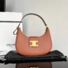 Replica Celine Medium Ava Triomphe Bag In Triomphe Canvas and Calfskin 14