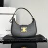 Replica Celine Medium Victoire Bag In Supple Calfskin 115853 Black Sil 17