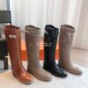 Replica Hermes Jumping Boot in perforated Heritage calfskin H231241Z L 12