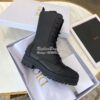 Replica Dior Iron Ankle Boot White Rubber and Calfskin KDI648L 10