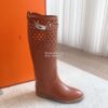 Replica Hermes Jumping Boot in perforated Heritage calfskin H231241Z E 11