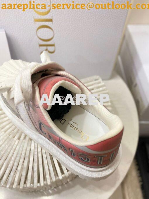 Replica DiorID Sneaker Multicolor Gradient and Reflective Technical 8