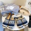 Replica Dior Granville Espadrille Multicolour D-Stripes Embroidered Co 9