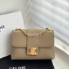 Replica Celine Medium Victoire Bag In Supple Calfskin 115853 White 16