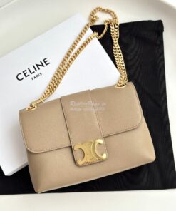 Replica Celine Medium Victoire Bag In Supple Calfskin 115853 Brown Sep 2