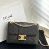 Replica Celine Medium Lola Bag In Shiny Calfskin 115533 White 16