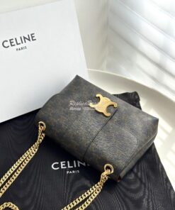 Replica Celine Medium Victoire Bag In Triomphe Canvas 115852 2