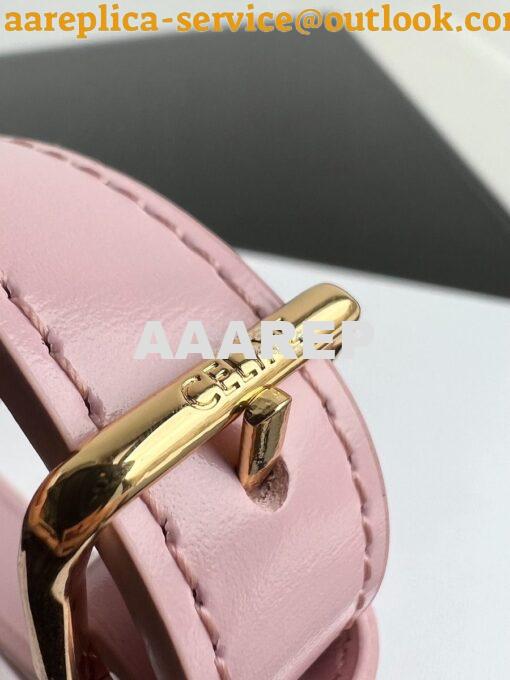 Replica Celine Besace Triomphe In Shiny Calfskin 110413B Rose 13