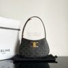 Replica Celine Medium Tilly Bag In Shiny Calfskin 115703B Black 18