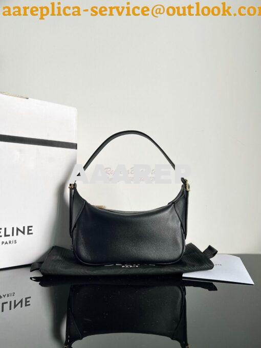 Replica Celine Mini Romy In Supple Calfskin 10K123 Black