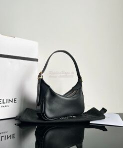 Replica Celine Mini Romy In Supple Calfskin 10K123 Black 2