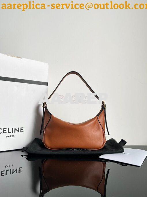 Replica Celine Mini Romy In Supple Calfskin 10K123 Tan