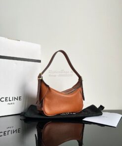 Replica Celine Mini Romy In Supple Calfskin 10K123 Tan 2