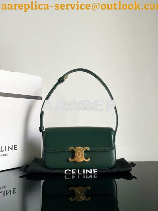 Replica Celine Triomphe Shoulder Bag In Shiny Calfskin 194143 Amazon