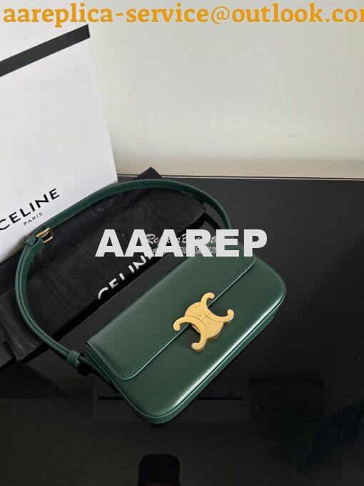 Replica Celine Triomphe Shoulder Bag In Shiny Calfskin 194143 Amazon 4