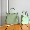 Replica Prada Brushed Leather Tote Bag 1BA330 1BA331 Beige 17