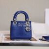 Replica Dior Crocodile Leather Mini Lady Dior Bag Denim 11