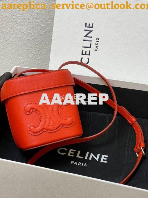 Replica Celine Small Box Cuir Triomphe In Smooth Calfskin 199263 Brigh 2