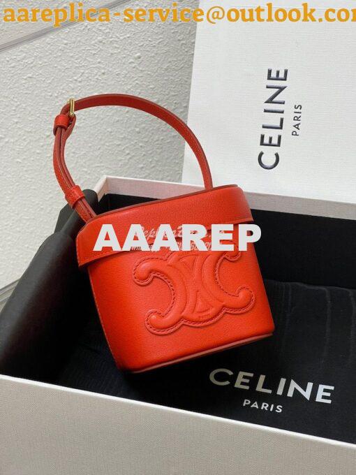 Replica Celine Small Box Cuir Triomphe In Smooth Calfskin 199263 Brigh 3