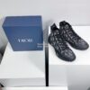 Replica Dior B28 Men/Women Low-Top Sneaker Black Dior Oblique Jacquard 11